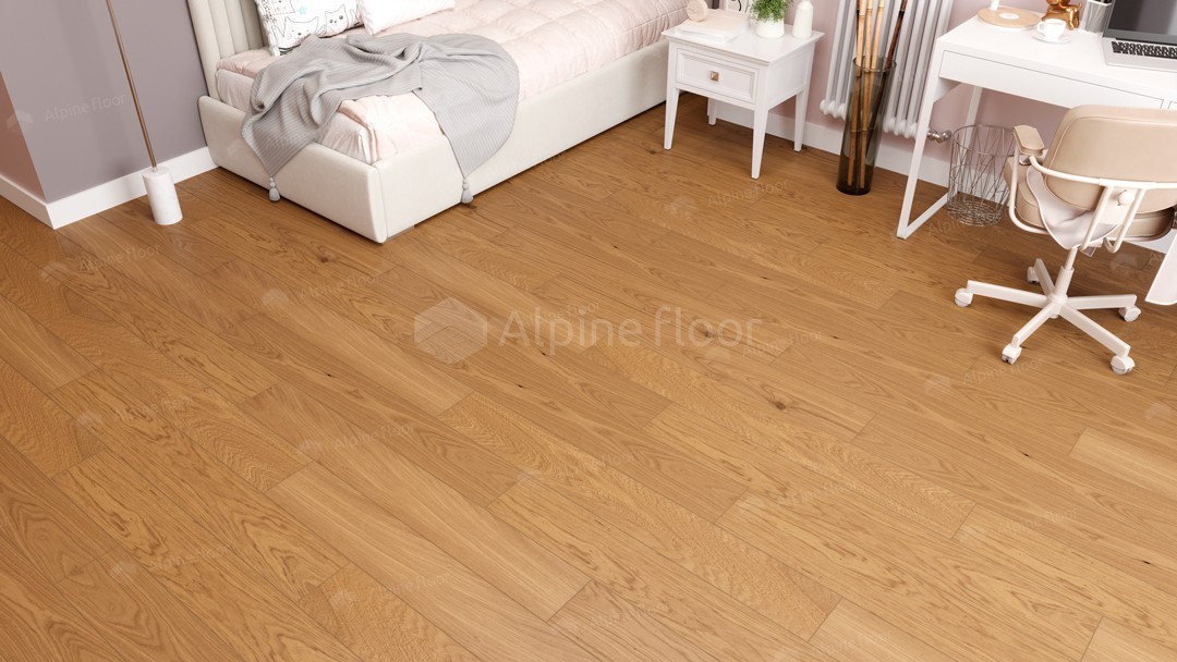 Инженерная доска Alpine Floor VILLA Миндальный EW201-02