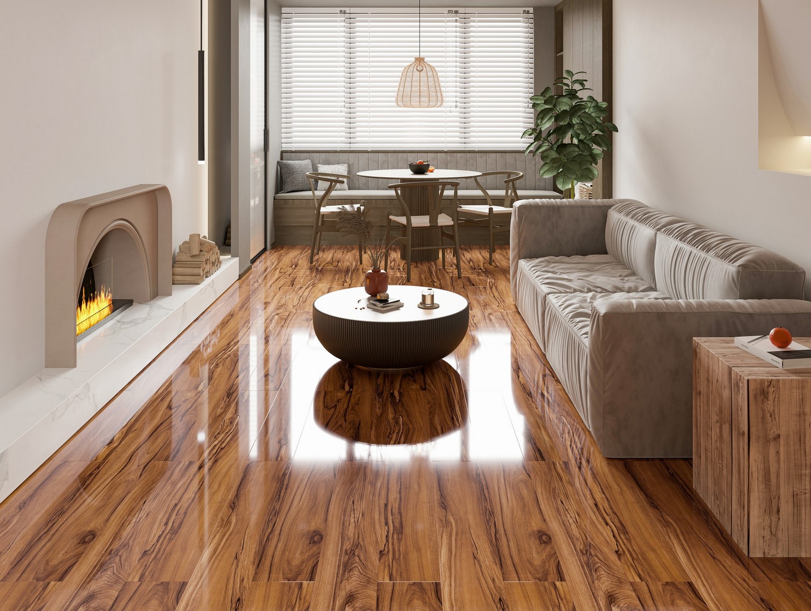 Ламинат Most Flooring High Glossy 4U 33кл 11910