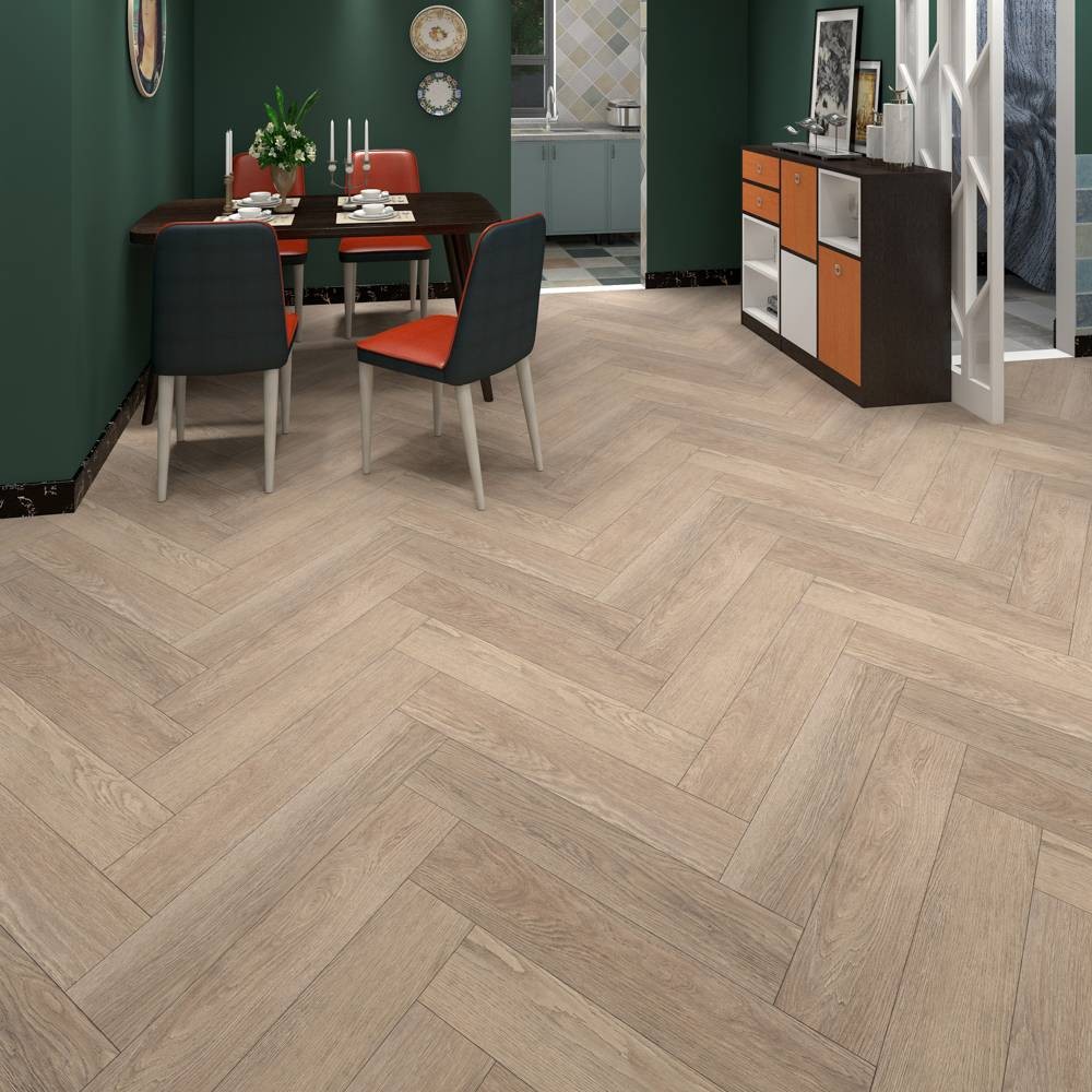 SPC ламинат CALITEX Elementals Herringbone Click 34кл ES203 Dockland