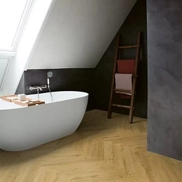 LVT плитка Quick Step PRISTINE 4V 33кл Дуб жемчужный натуральный SGHB 20335