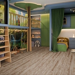 LVT плитка DAMY FLOOR Family 4V 43кл 001-2-LVT Дуб Селект
