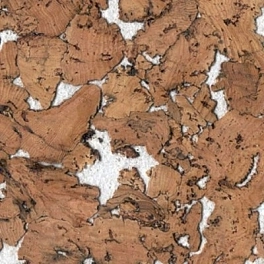 Настенная пробка CORKSTYLE WALL DESIGN 600*300*3мм (1,98м2-11шт) клеевая MONTE WHITE