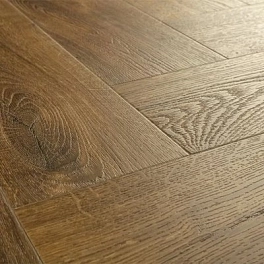 LVT плитка Quick Step PRISTINE 4V 33кл Дуб коричневый осенний SGHB 20334
