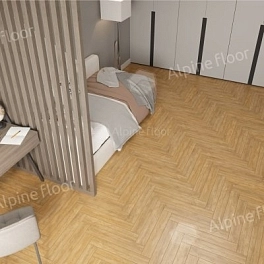 Ламинат ALPINE FLOOR Herringbone 8 PRO 4V 33кл Дуб Тулуза LF102-04