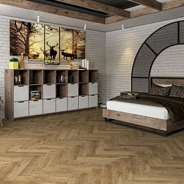 Усовершенствованная кварц-виниловая LVT плитка DAMY FLOOR London 4V 43кл 200410EL-01-LVT Кембридж 