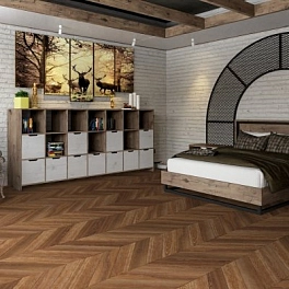 LVT плитка DAMY FLOOR Chevron 4V 43кл DF07-Ch-LVT Шайо